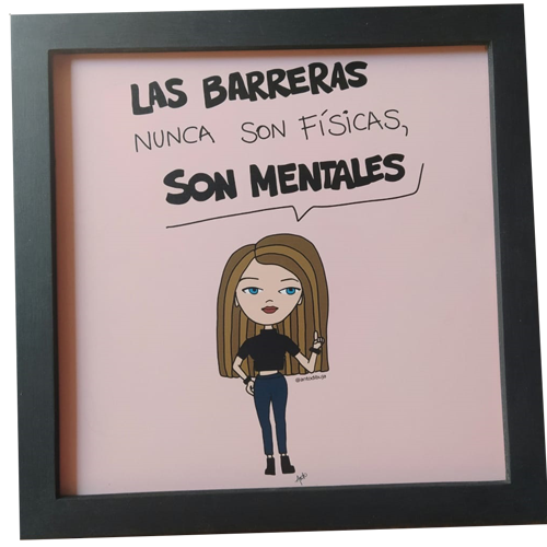 Cuadro 25 x 25 cm – Barreras