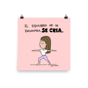 Póster “EQUILIBRIO”