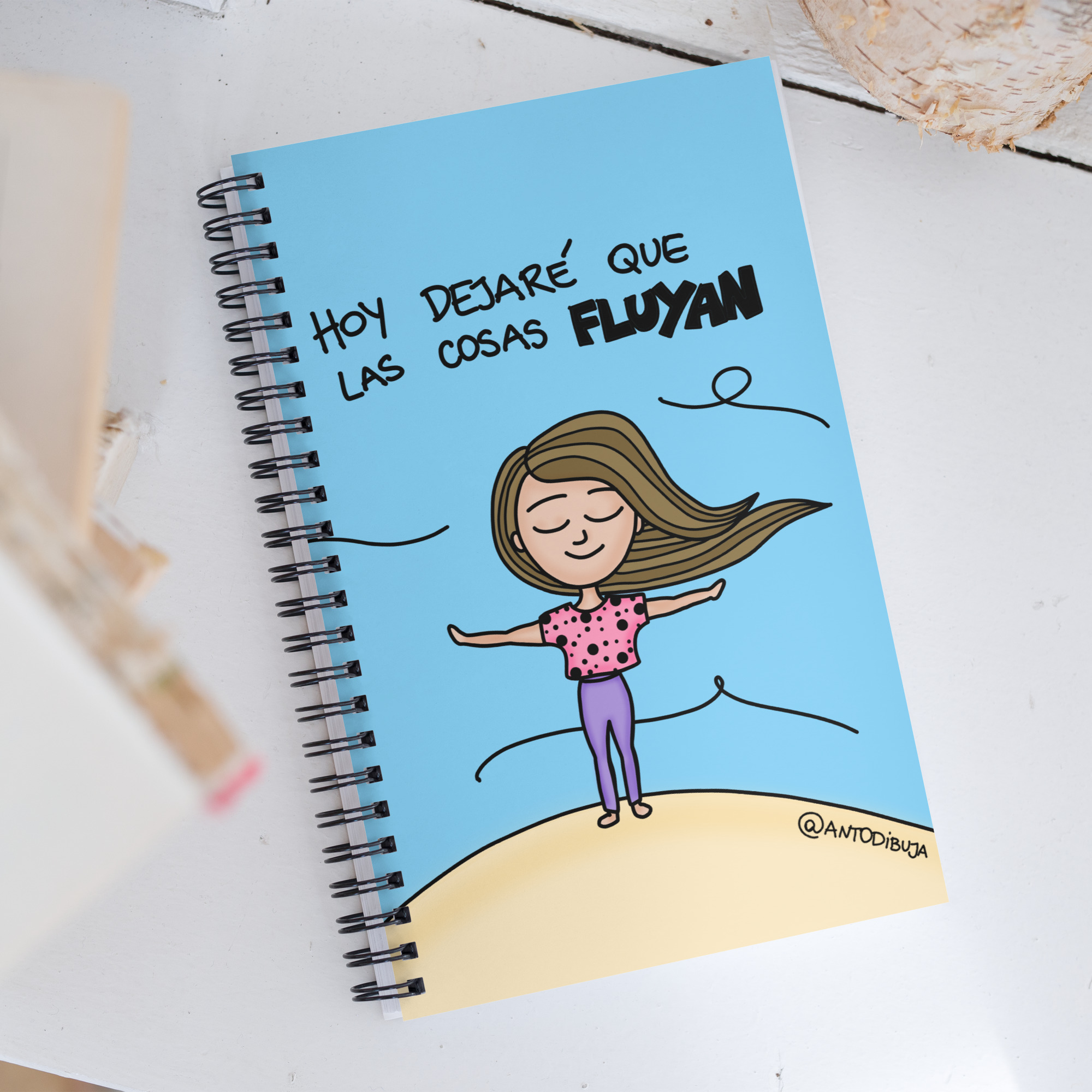 Libreta de notas con espiral FLUIR - Imagen 6