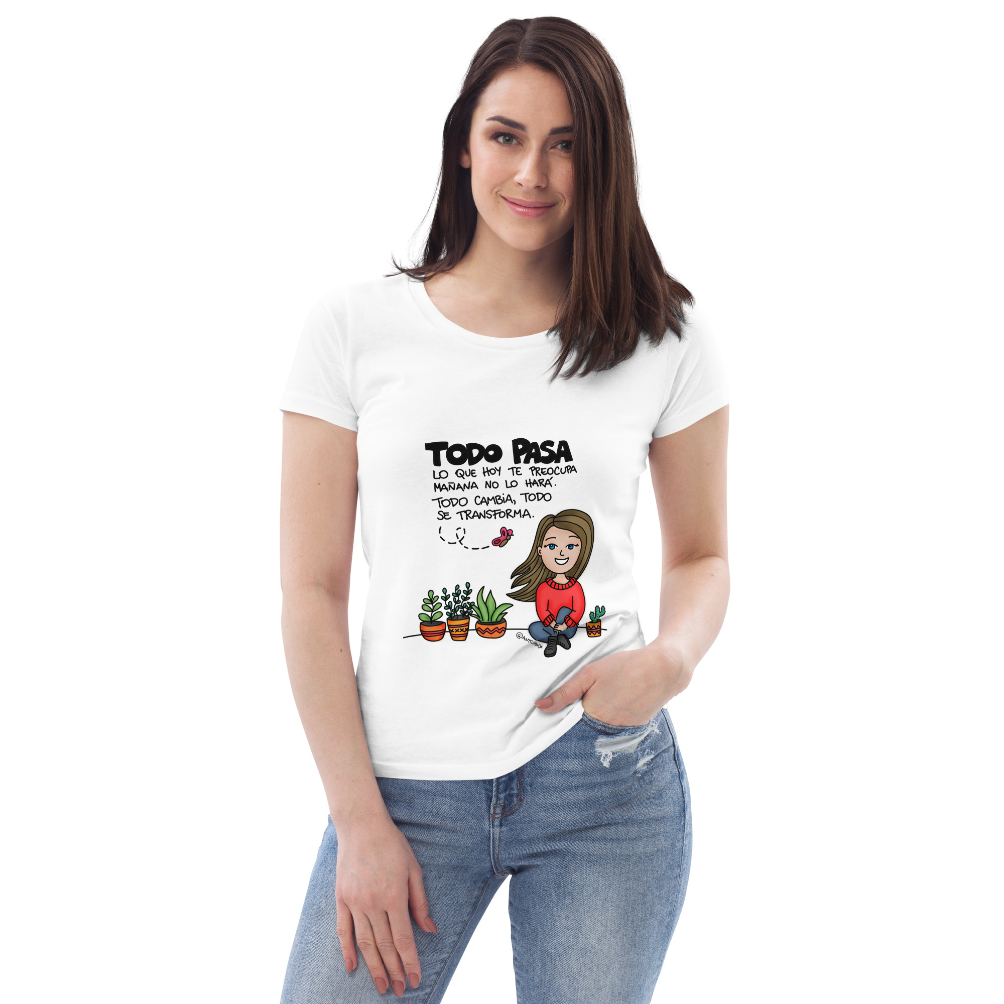 Camiseta ecológica "TODO PASA" - Imagen 3