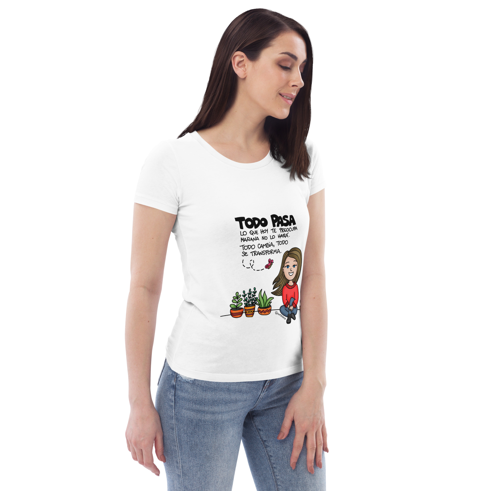 Camiseta ecológica "TODO PASA" - Imagen 5