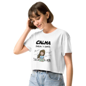 Crop top para mujer "CALMA"